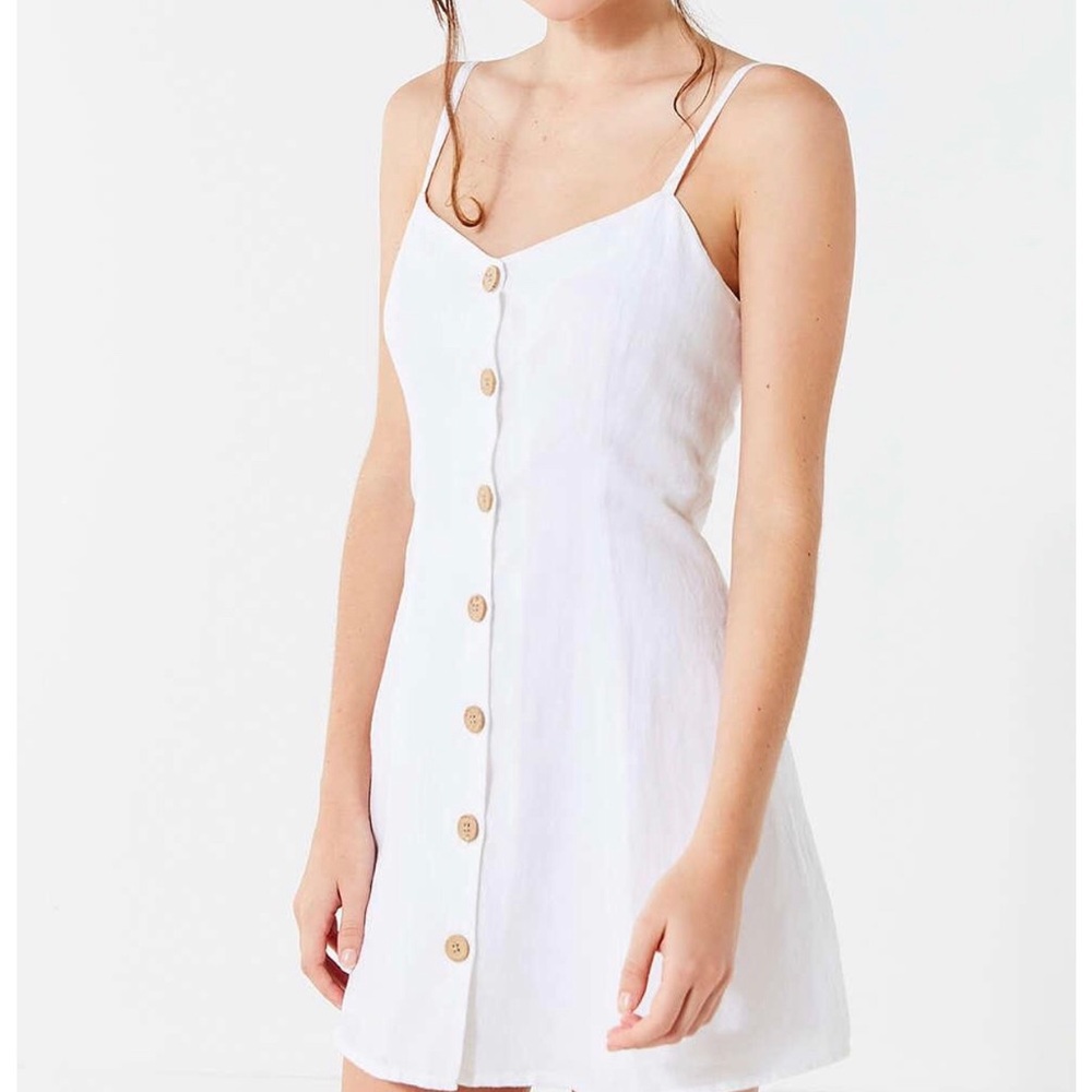 Urban Outfitters button down linen dress
